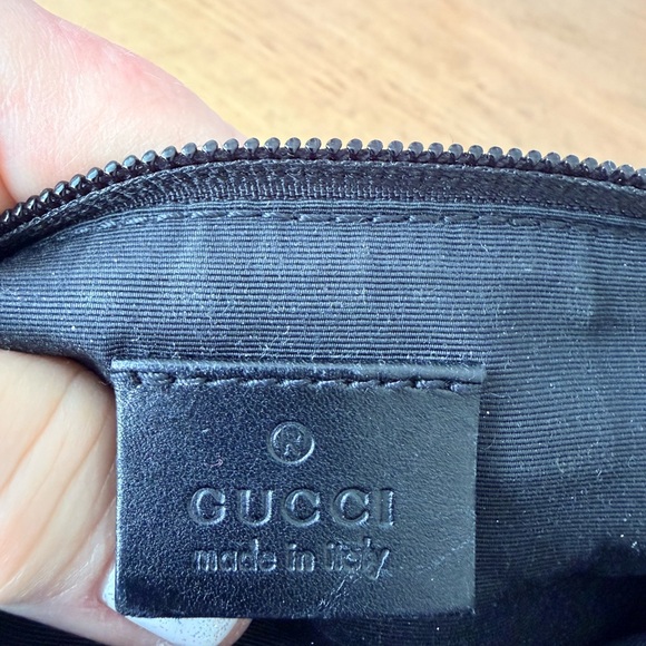 Vintage Authentic Gucci GG Canvas Black Mini Bag EC - Picture 3 of 8